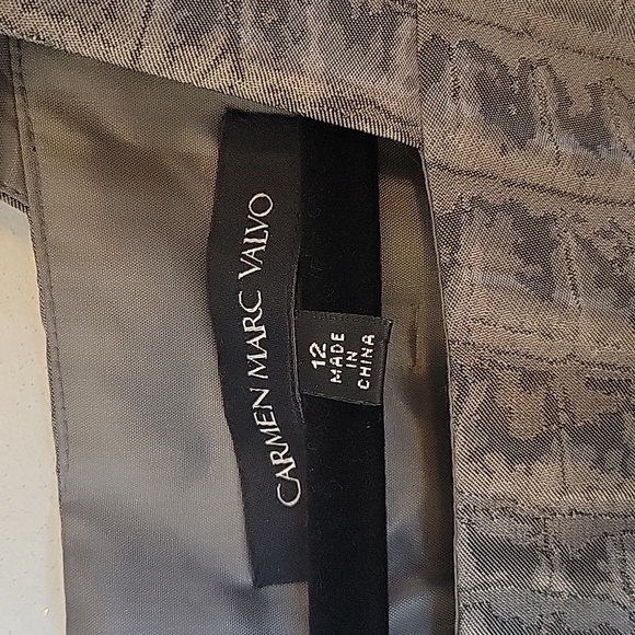 NWT Carmen Marc Valvo Dress SZ 12 - Picture 4 of 12